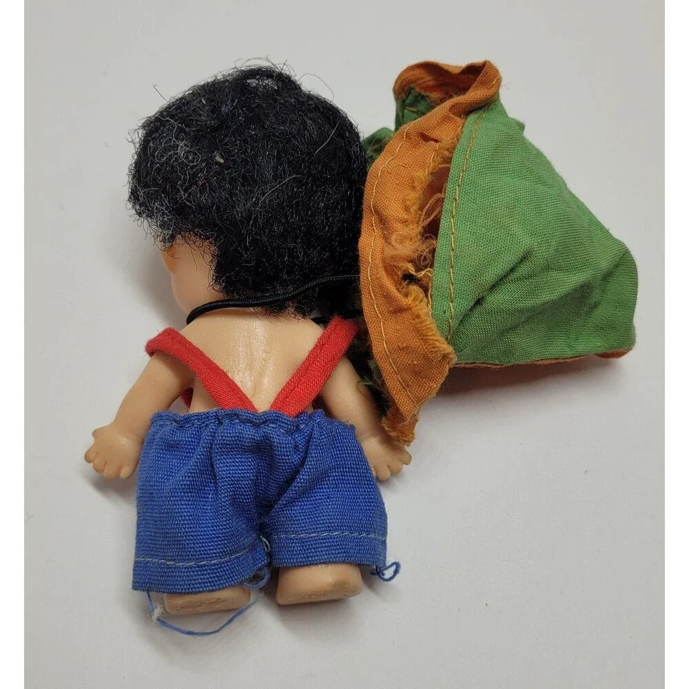 Vintage Collectors Doll Lot Of 4, Uneeda, PeeWee, Remco Heidi, Purse Doll